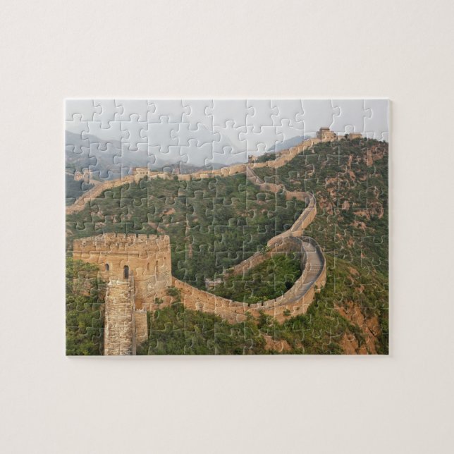 Great Wall of China at Jinshanling, China, Asia Jigsaw Puzzle (Horizontal)