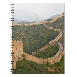 Great Wall of China at Jinshanling, China, Asia Notebook