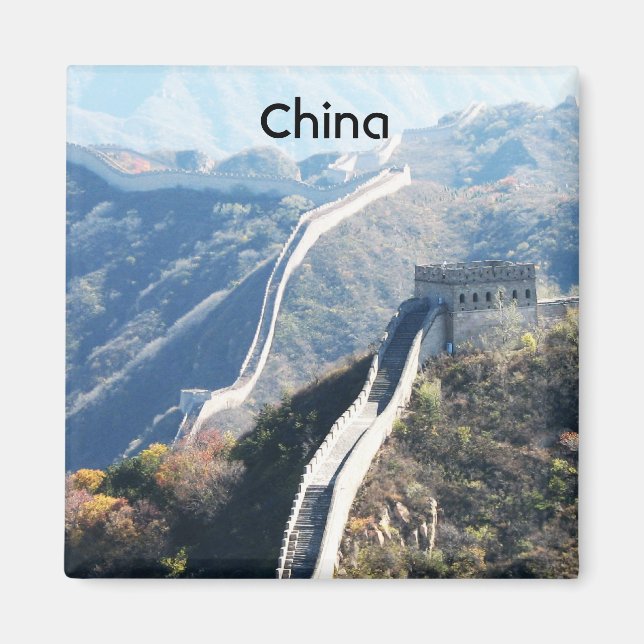 Great Wall of China Magnet (Front)