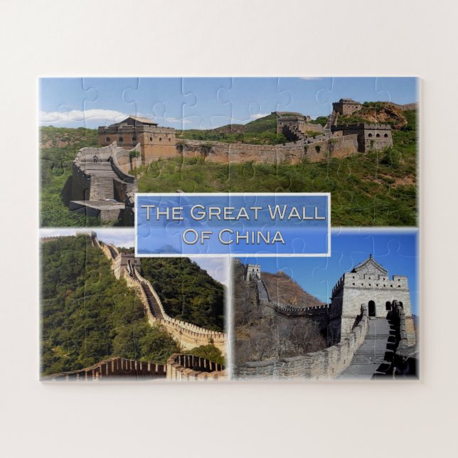 Great Wall Of China - Mutianyu - Simatai Jigsaw Puzzle (Horizontal)