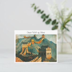 Great wall of China Postcard
