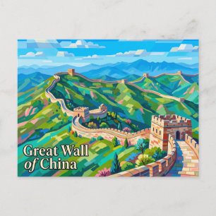 Great Wall of China Postcard
