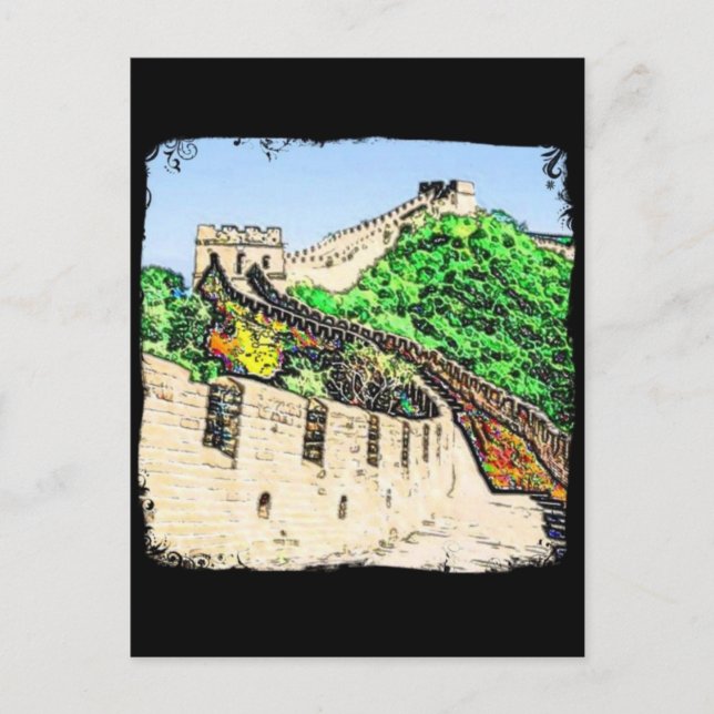 Great Wall of China Postcard (Front)