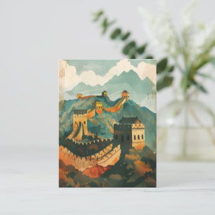 Great wall of China Postcard
