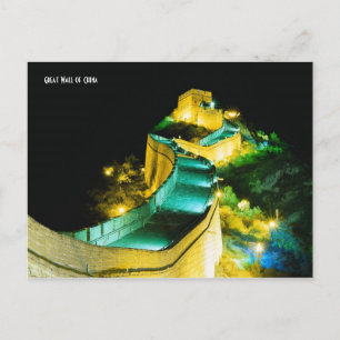 Great Wall of China Postcard