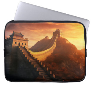 Great Wall of China Sunset Laptop Sleeve – Asian