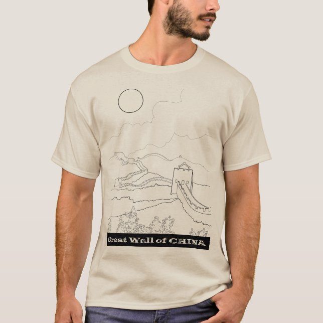Great Wall of China T-Shirt (Front)