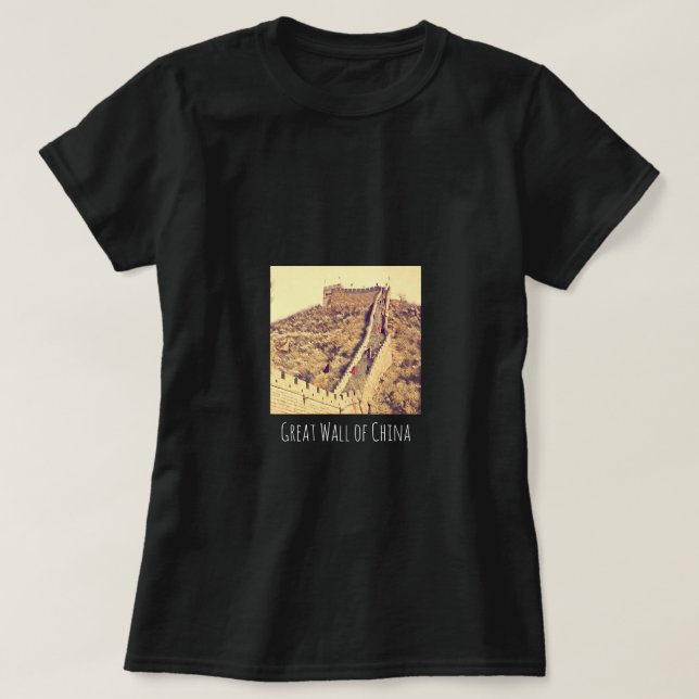 Great Wall of China travel T-Shirt (Design Front)