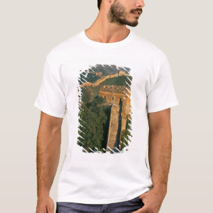 Great Wall winding through the mountain, China T-Shirt