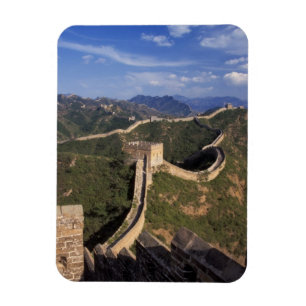 Great Wall winding through the mountain, Magnet