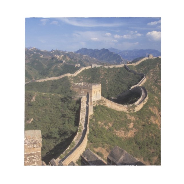Great Wall winding through the mountain, Notepad (Front)