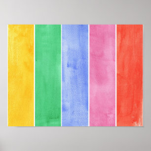 great watercolor background - watercolor paints 4 poster