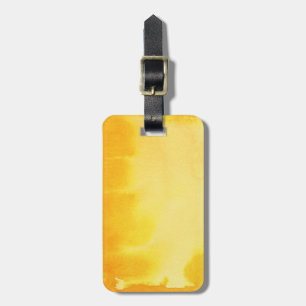 great watercolor background - watercolor paints luggage tag