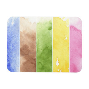 great watercolor background - watercolor paints magnet