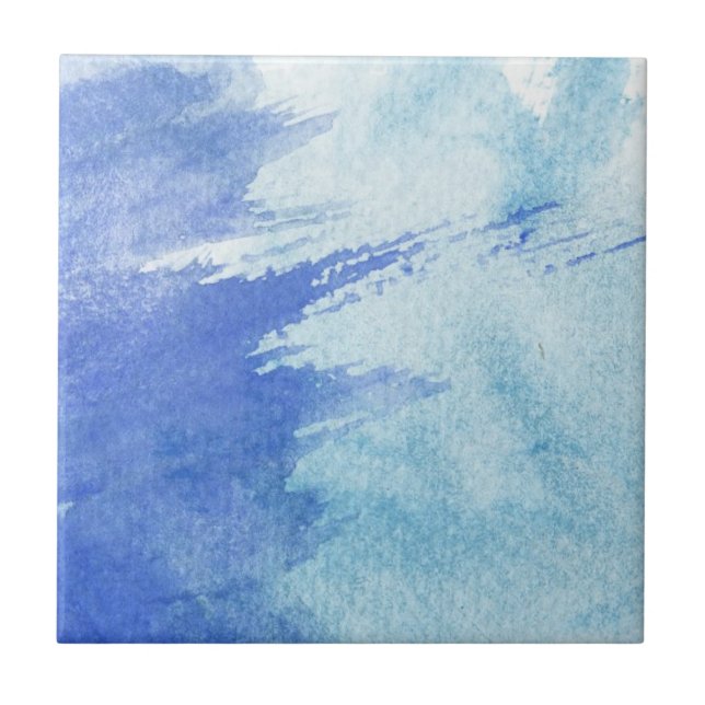 great watercolor background - watercolor paints tile (Front)