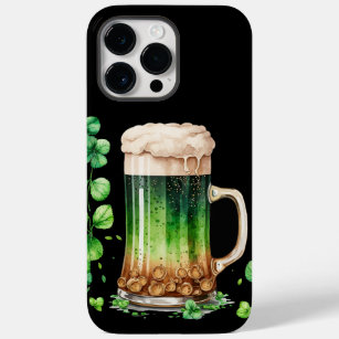 GREAT WATERCOLOR IRISH GREEN BEER Case-Mate iPhone 14 PRO MAX CASE