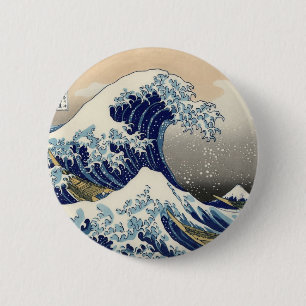 Great Wave Button