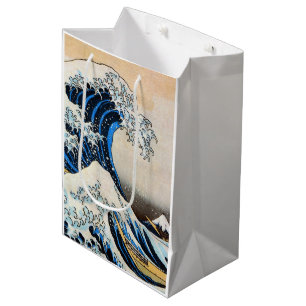 Great Wave, Hokusai, Ukiyo-e Medium Gift Bag