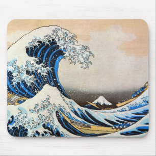 Great Wave, Hokusai, Ukiyo-e Mouse Mat