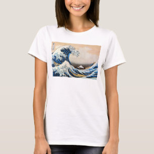 Great Wave, Hokusai, Ukiyo-e T-Shirt