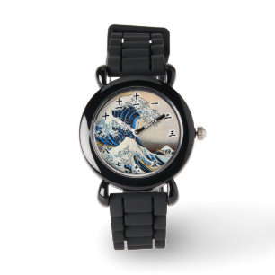 Great Wave, Hokusai, Ukiyo-e Watch