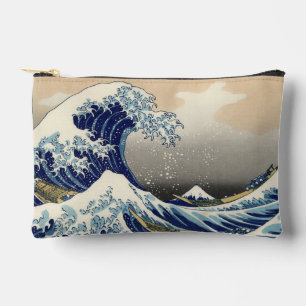 Great Wave Kanagawa Japanese Painting Accessory Pouch