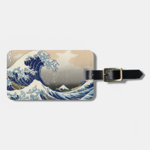 Great Wave Kanagawa Japanese Painting Luggage Tag