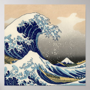 Great Wave Kanagawa Japanese Painting Poster