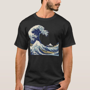 Great Wave Kanagawa Japanese Painting T-Shirt