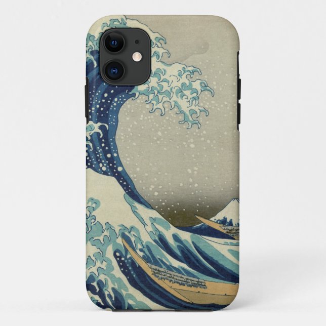 Great_Wave_off_Kanagawa2 Case-Mate iPhone Case (Back)