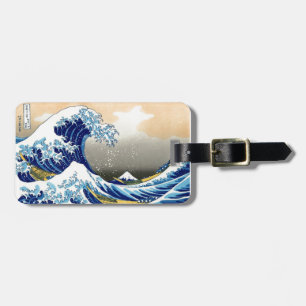 Great Wave off Kanagawa ~ Hokusai Luggage Tag