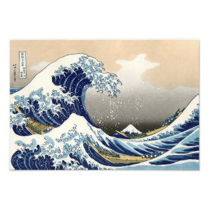 Great Wave off Kanagawa   Hokusai   Photo Print