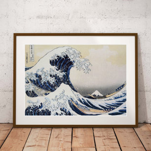 Great Wave off Kanagawa Hokusai Poster