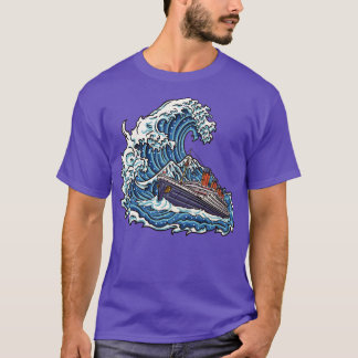 Great Wave Off Kanagawa Inspired Men Women Kids Ti T-Shirt