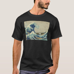Great Wave Off Kanagawa Japanese Aesthetic Ukiyo e T-Shirt