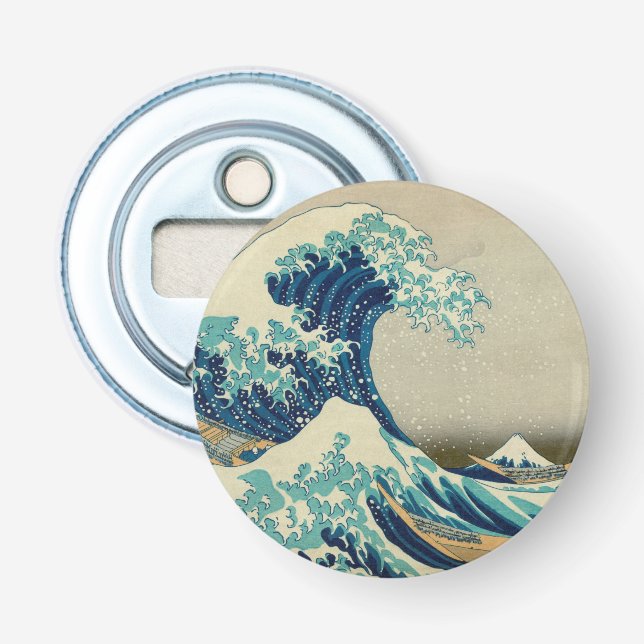 Great Wave off Kanagawa & Japanese Art /Japan Bottle Opener (Front)