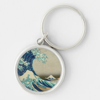 Great Wave off Kanagawa & Japanese Art /Japan Key Ring