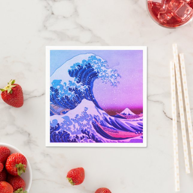Great Wave off Kanagawa & Japanese Art /Japan Napkin (Insitu)