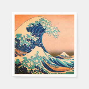 Great Wave off Kanagawa & Japanese Art /Japan Napkin