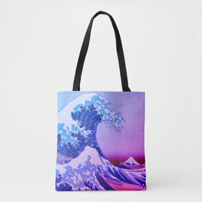 Great Wave off Kanagawa & Japanese Art /Japan Tote Bag (Front)