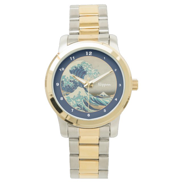 Great Wave off Kanagawa & Japanese Art watch Japan (Front)