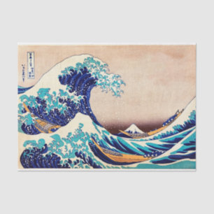 Great Wave Off Kanagawa Japanese Vintage Fine Art Tissue Paper