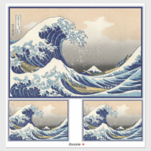 Great Wave off Kanagawa & Mount Fuji Japan Sea