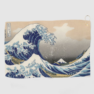 Great Wave off Kanagawa & Mount Fuji Japan Sea Golf Towel