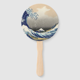 Great Wave off Kanagawa & Mount Fuji Japan Sea Hand Fan