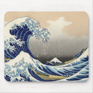 Great Wave off Kanagawa & Mount Fuji Japan Sea Mouse Mat