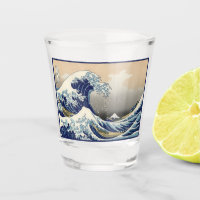 Great Wave off Kanagawa & Mount Fuji Japan Sea