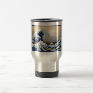 Great Wave off Kanagawa & Mount Fuji Japan Sea Travel Mug