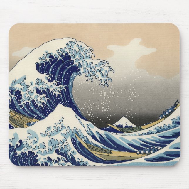 Great Wave off Kanagawa Mouse Mat (Front)