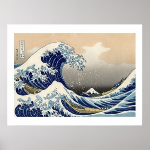 GREAT WAVE OFF KANAGAWA POSTER